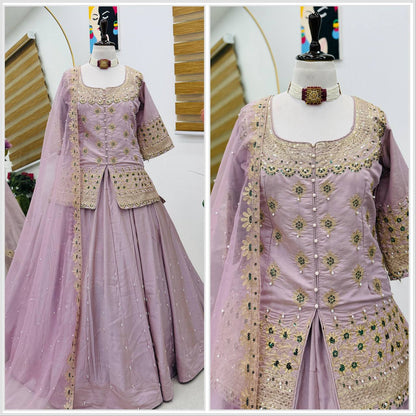 New Designer Party Top Lehenga & Dupatta Set