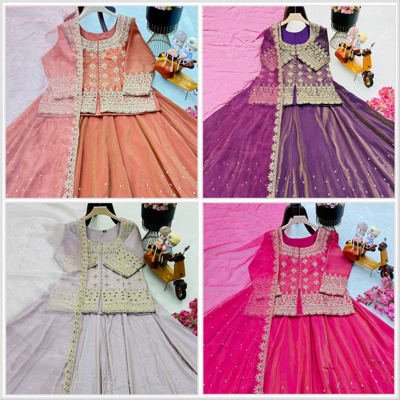 New Designer Party Top Lehenga & Dupatta Set