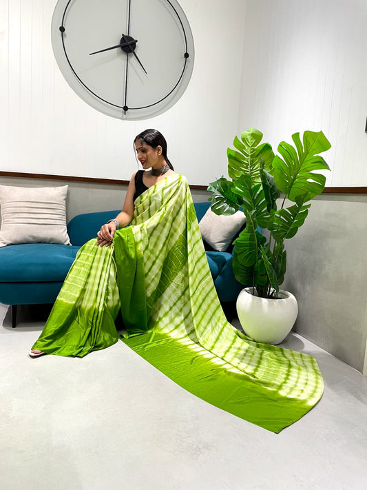 Beautiful 1 Min Sarees With Our Real Modeling Shoot Beautiful prisma dyed print