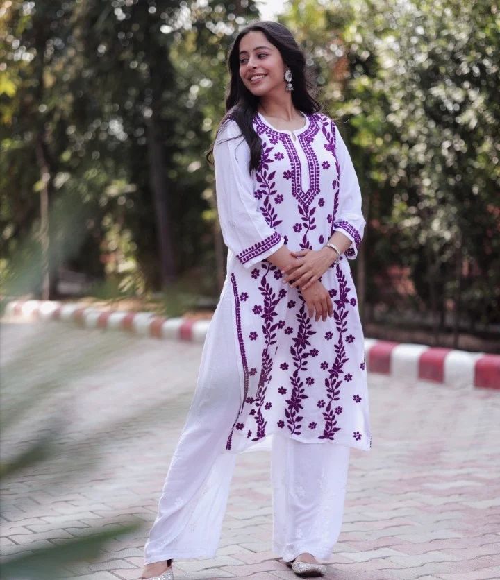 REYON COTTON DESINGER KURTA SET